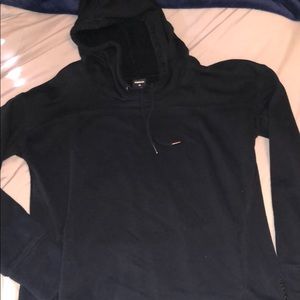 Black sweatshirt. Worn once or twice